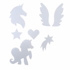 Дождевик детский «Единорожка» со светоотражающими наклейками, рост 120-160 см - Фото 8