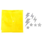 Дождевик «Молния» со светоотражающими наклейками, рост 120-160 см - Фото 7