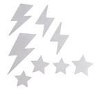Дождевик «Молния» со светоотражающими наклейками, рост 120-160 см - Фото 8