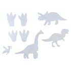 Дождевик «Динозаврики» со светоотражающими наклейками, рост 120-160 см - Фото 8