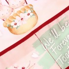 Фартук для труда 490 х 390 мм, (рост 116-146), ФДТ-3 "Милые зайчики" бирюзовый - фото 24597658