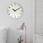 Часы настенные, серия: Интерьер, "Перья", плавный ход, d-30.5 см - фото 23698156