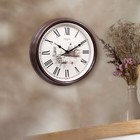 Часы настенные интерьерные «Город», d=31 см, бесшумные - Фото 2
