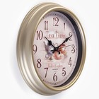 Часы настенные, серия: Кухня, "Чайник", плавный ход, d-31 см - фото 22491041