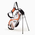 Сумка для гольфа PGM, для клюшек, отверстия 19х28 см, нейлон. оранжевая - фото 6921686