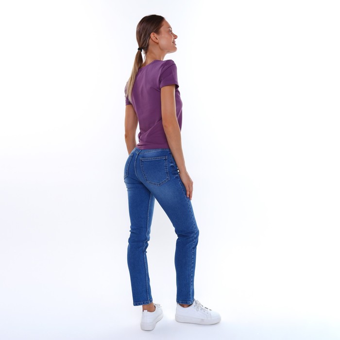 Джинсы женские, цвет синий, размер 44-46 (W28 L32) 63029