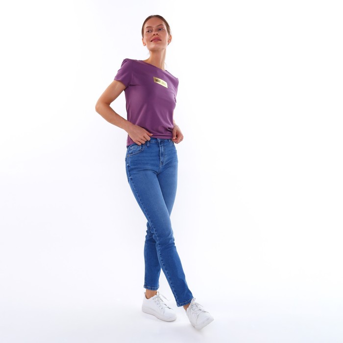 Джинсы женские, цвет синий, размер 44-46 (W28 L32) 63029