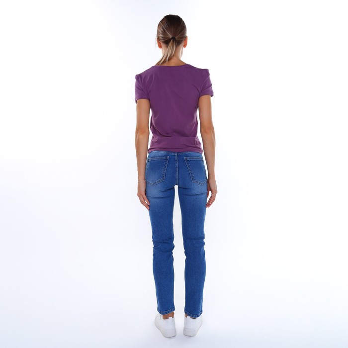 Джинсы женские, цвет синий, размер 44-46 (W28 L32) 63029