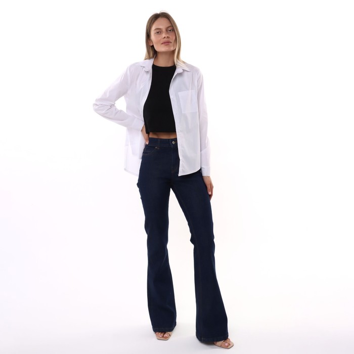 Джинсы женские, цвет тёмно-синий, размер 46 (W29 L32) 63033