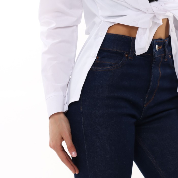 Джинсы женские, цвет тёмно-синий, размер 46 (W29 L32) 63033
