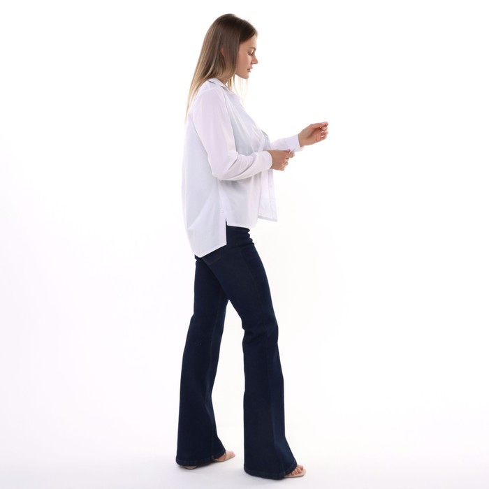 Джинсы женские, цвет тёмно-синий, размер 46 (W29 L32) 63033