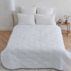 Одеяло всесезонное 1.5-спальное VESTA, 140×205 см, файбер 150 г/м, микрофибра белая 80 г/м² - Фото 2