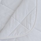 Одеяло облегченное 140х205см, файбер 100г/м, микрофибра белая 80г/м, 100% полиэстер - Фото 3