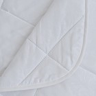 Одеяло облегченное 172х205см, файбер 100г/м, микрофибра белая 80г/м, 100% полиэстер - Фото 3