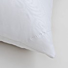 Подушка 50×70 см, белый, файбер, микрофибра, 100% полиэстер - Фото 2
