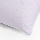 Подушка 50х70см, лаванда, файбер, микрофибра, 100% полиэстер - фото 22234825