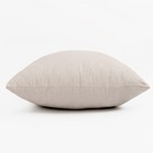 Подушка 70х70см, слоновая кость, файбер, микрофибра, 100% полиэстер 9660843