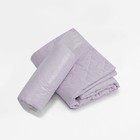 Покрывало 200х215см, лаванда, синтепон 100г/м, микрофибра 80г/м, 100% полиэстер - фото 26639664