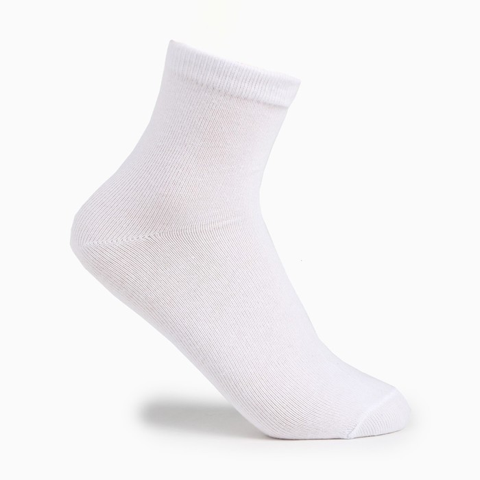 Носки детские Medium, цвет белый, размер 18-20