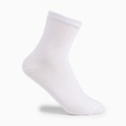 Носки женские Medium, цвет белый, размер 23 - фото 10508521
