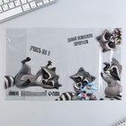 Обложка для тетрадей и школьного дневника «Енотики», 34,7 х 21,1 см (комплект 5 шт) - фото 25275127