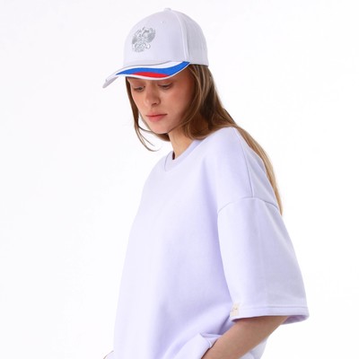 Кепка «Герб», белая, р-р 56