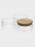 Банки для сыпучих BellaTenero «Эко», 500 мл, 11×18 см, с бамбуковой крышкой, набор 3 шт., стекло, прозрачные - Фото 4