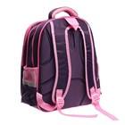 Рюкзак школьный, каркасный, 39×30×14 см «Котик с бантиком» - Фото 9