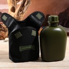 Фляжка «Командор», пластик 1 л, черный - Фото 4