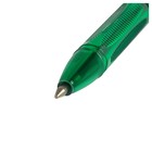 Ручка шариковая СТАММ "555" зеленая, 0,7мм, тонированный корпус - Фото 5