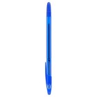 Ручка шариковая СТАММ "555" синяя, 0,7мм, тонированный корпус - Фото 2