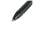 Ручка шариковая СТАММ "555" черная, 0,7мм, тонированный корпус - Фото 5