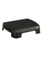 Подставка для ног, Стамм, 34.3×10.5×44.7 см, рельефная поверхность, черная - Фото 1