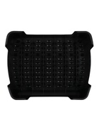 Подставка для ног, Стамм, 34.3×10.5×44.7 см, рельефная поверхность, черная - Фото 5