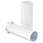 Пенал-тубус (65 х 210 мм) Стамм, пластиковый, белый - Фото 3