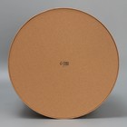 Коробка подарочная круглая «Крафт», 30 × 25 см - фото 805539587