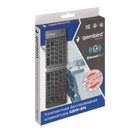 Клавиатура Gembird KBW-6N, беспроводная, складная, 66 клавиш, Bluetooth, черная - фото 51310592 Клавиатура Gembird KBW-6N, беспроводная, складная, 66 клавиш, Bluetooth, черная - фото 51310592