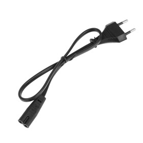 Кабель питания Cablexpert PC-184-VDE-0.5М, CEE 7/16 - C7, 2-pin, 0.5 м, черный