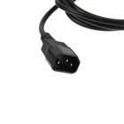 Кабель-удлинитель питания Cablexpert PC-189-VDE, C13-C14, 10 А, 1.8 м, с заземлением, черный - фото 51310607 Кабель-удлинитель питания Cablexpert PC-189-VDE, C13-C14, 10 А, 1.8 м, с заземлением, черный - фото 51310607