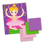 Набор для творчества. Аппликация «Балерина» (4 цв., 200 эл.) 9644898