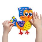 Набор для творчества. Аппликация «Весёлая компания» (4 цв., 152 эл.) - фото 24693378