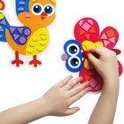 Набор для творчества. Аппликация «Весёлая компания» (4 цв., 152 эл.) - фото 24693381