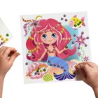 Набор для творчества. Аппликация бусинами «Жемчужинка» «Маленькая русалка» - фото 24687446