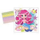 Набор для творчества. Аппликация бусинами «Жемчужинка» «Маленькая русалка» - фото 24687448