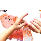 Набор для творчества. Аппликация для малышей «Домашние животные» (4 цв., 152 эл.) - фото 24509217