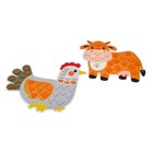 Набор для творчества. Аппликация для малышей «Домашние животные» (4 цв., 152 эл.) - фото 24509221