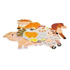 Набор для творчества. Аппликация для малышей «Домашние животные» (4 цв., 152 эл.) - фото 24509223