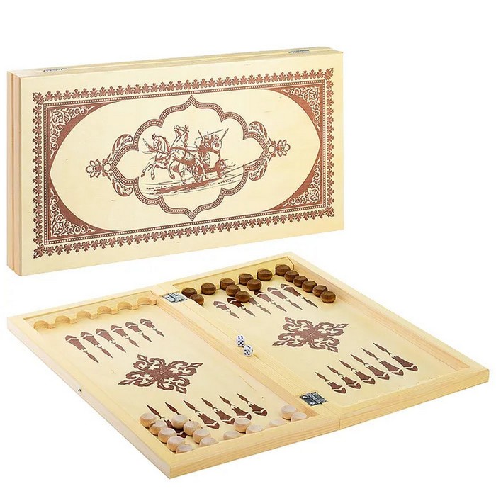 Игра настольная «Нарды» деревянные, поле: 40 × 40 см