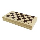 Игра настольная «Шахматы» деревянные, поле: 29 × 29 см - фото 10509942
