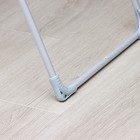 Сушилка для белья напольная складная, рабочая длина 21 м, цвет матовый серый - Фото 4